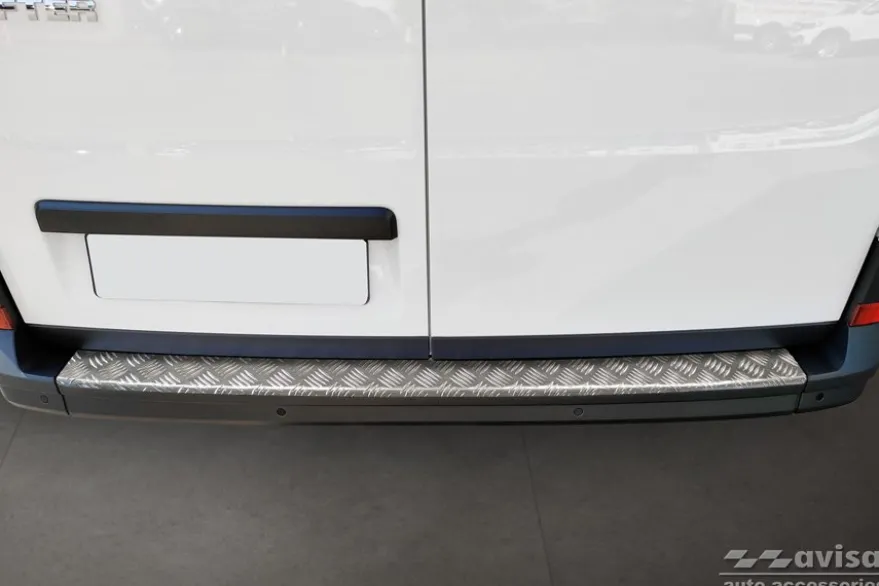 Lastskydd Rostfri Blank Durkplåt VW Crafter II 2017->