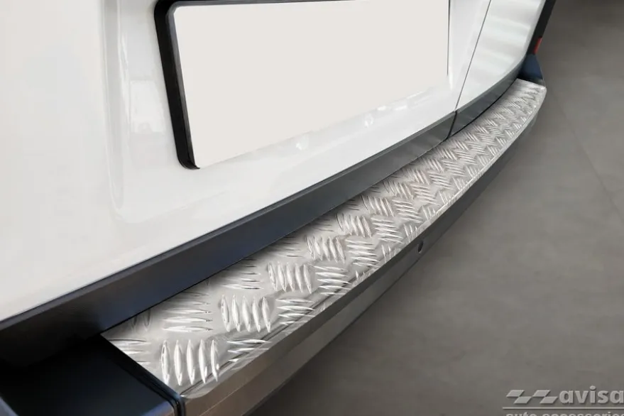 Lastskydd Rostfri Blank Durkplåt VW Crafter II 2017->
