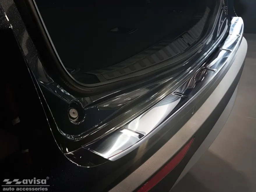 Lastskydd Rostfri Borstad Metall Alfa Romeo Stelvio 2016->