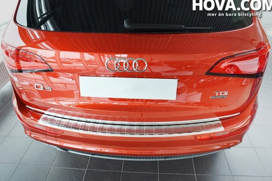 Lastskydd Rostfri Borstad Metall Audi Q5 8R 11.2008-2016