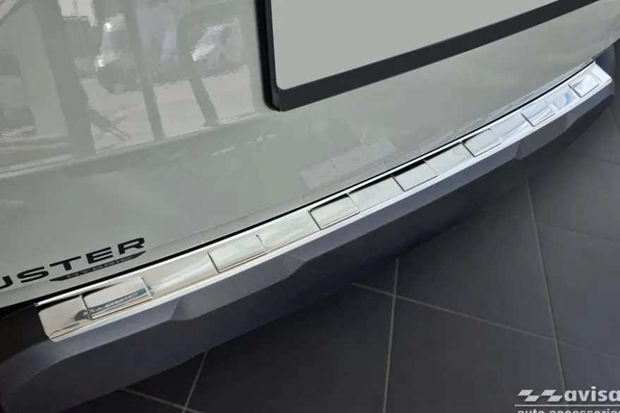 Lastskydd Rostfri Borstad metall Dacia Duster III 2024->
