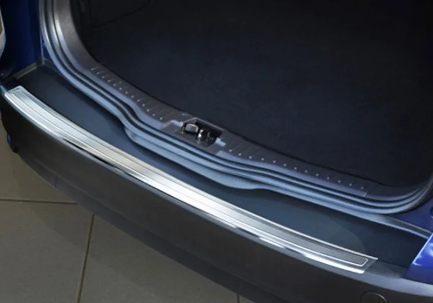 Lastskydd Rostfri Borstad Metall Ford Focus MK3 Kombi 6.2011->