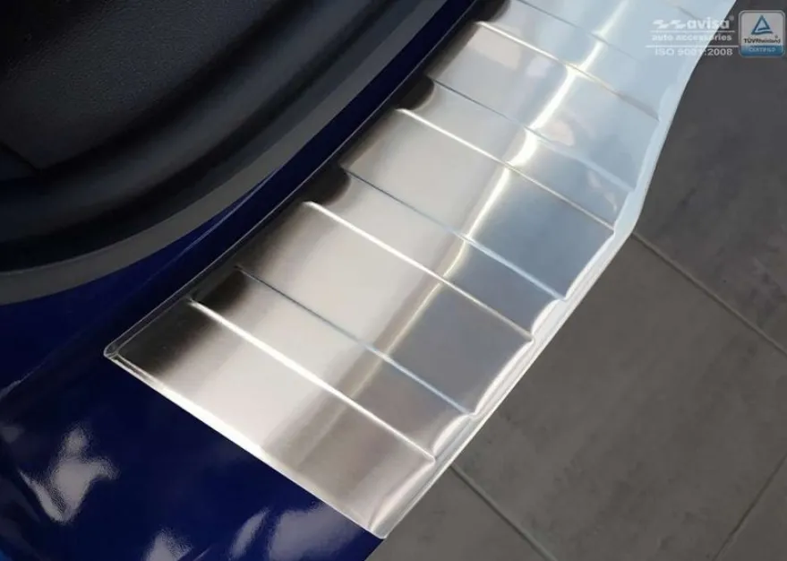 Lastskydd Rostfri Borstad Metall Ford Tourneo Courier / Transit Courier II 2014->