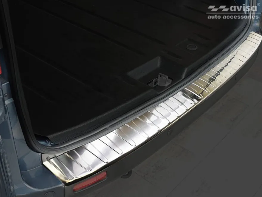 Lastskydd Rostfri Borstad Metall Ford Transit Custom 2012-2023