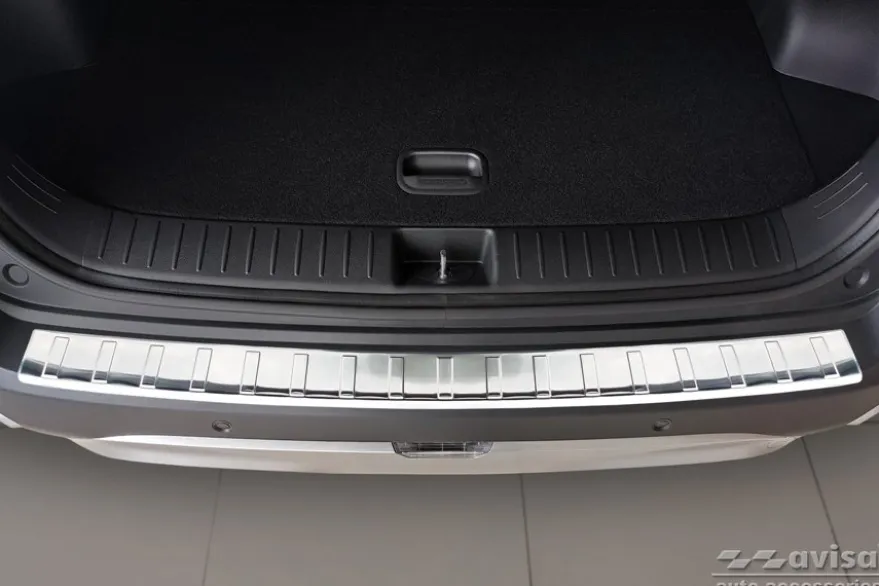 Lastskydd Rostfri Borstad Metall Kia Sportage V 2021-2025