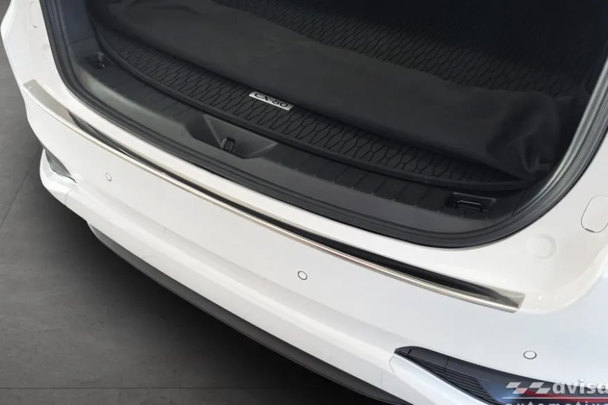 Lastskydd Rostfri Borstad metall Mazda CX-80 2024->