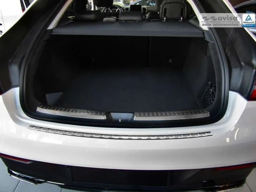 Lastskydd Rostfri Borstad Metall Mercedes-Benz GLE 2015-2019