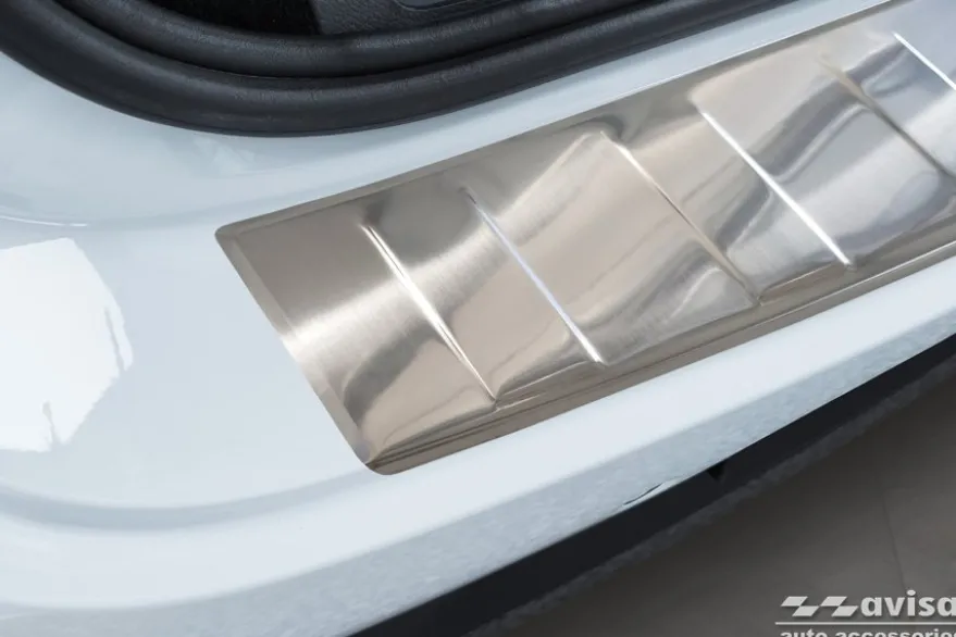 Lastskydd Rostfri Borstad metall Mercedes EQE Suv X294 2023->