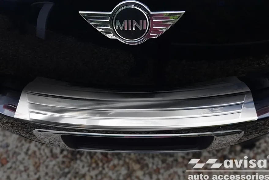 Lastskydd Rostfri Borstad Metall Mini Countryman R60 2010-2014