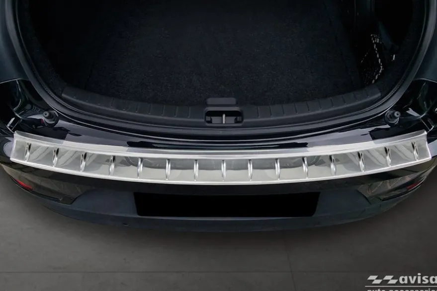 Lastskydd Rostfri Borstad metall Polestar 2 liftback 2020->
