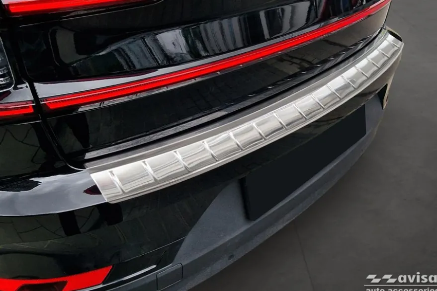 Lastskydd Rostfri Borstad metall Polestar 2 liftback 2020->