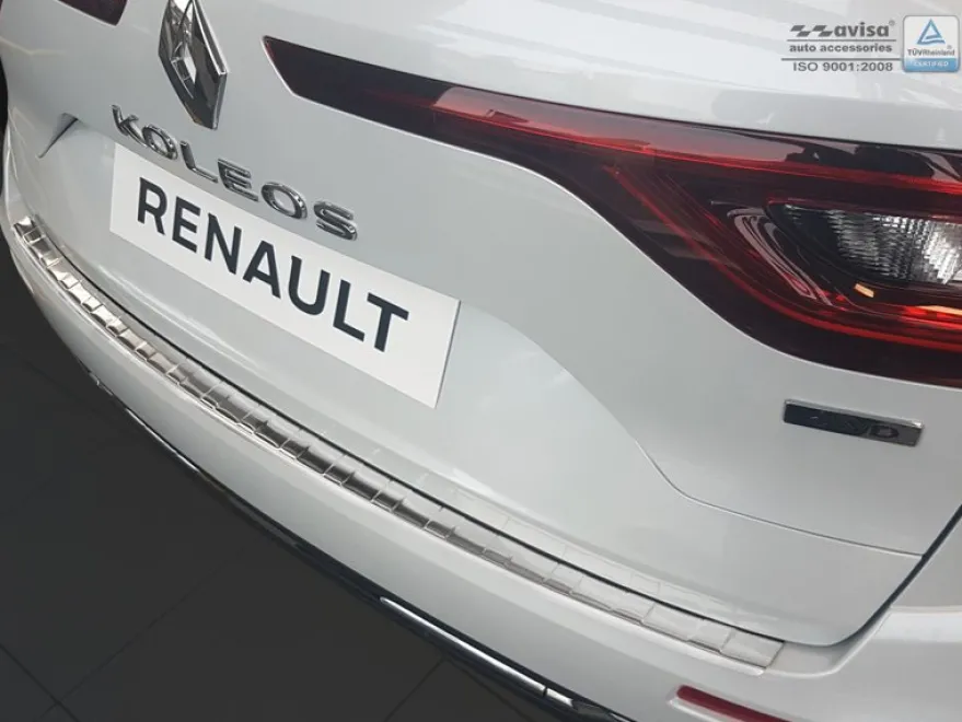 Lastskydd Rostfri Borstad Metall Renault Koleos II 2016->