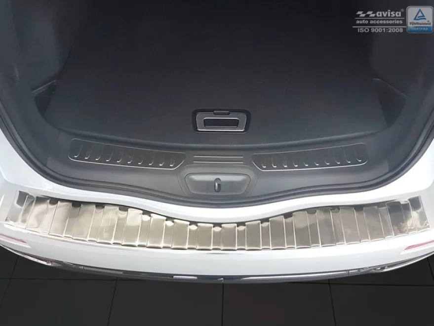 Lastskydd Rostfri Borstad Metall Renault Koleos II 2016->