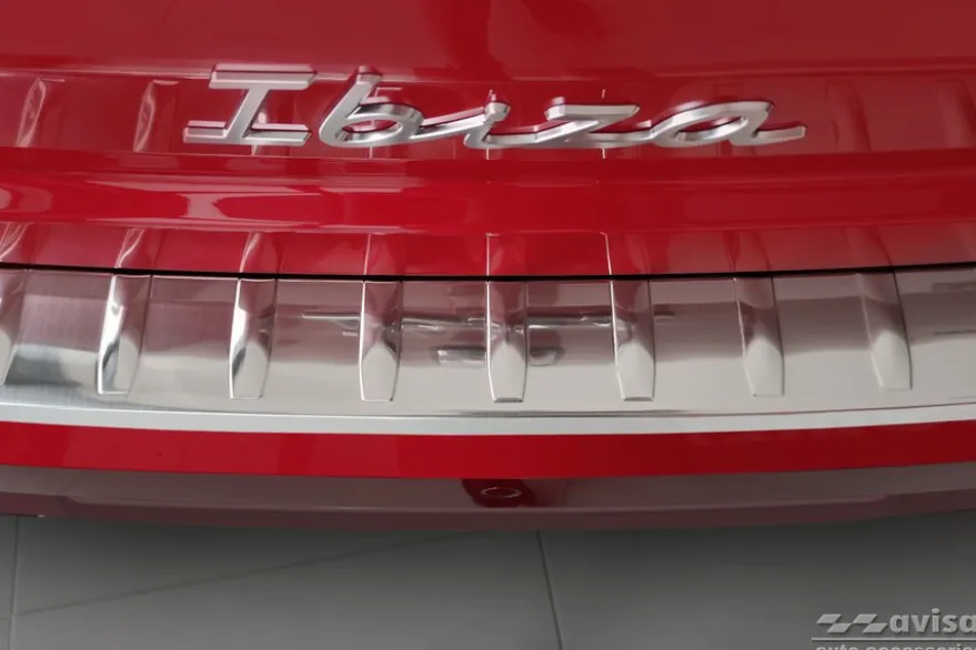 Lastskydd Rostfri Borstad Metall Seat Ibiza V Facelift 2021->
