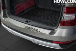 Lastskydd Rostfri Borstad Metall Skoda Octavia III Scout 2013-2020