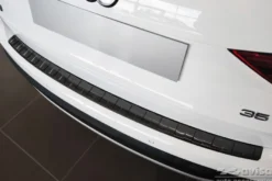 Lastskydd Rostfri Borstad Metall Svart Audi Q3 II 2018-><noscript><img width=