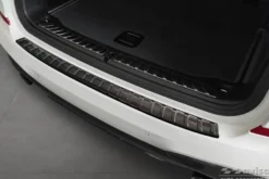 Lastskydd Rostfri Borstad Metall Svart BMWX3 G01 M-paket M-Sport 2017-><noscript><img width=