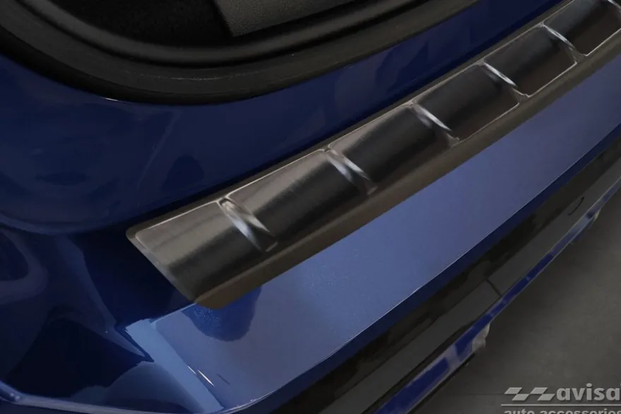 Lastskydd Rostfri Borstad Metall Svart Bmw X1 III U11 M-paket 2022->