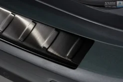 Lastskydd Rostfri Borstad Metall Svart Citroen C4 Picasso II 2013->