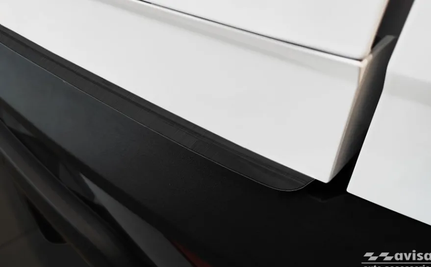 Lastskydd Rostfri Borstad Metall Svart Hyundai Tucson IV 2020->