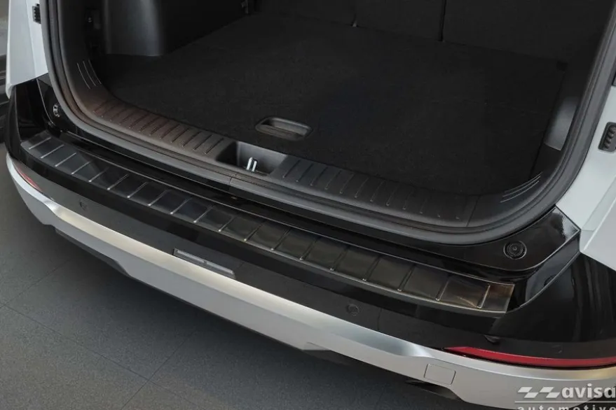 Lastskydd Rostfri Borstad Metall Svart Kia Sportage V 2025->
