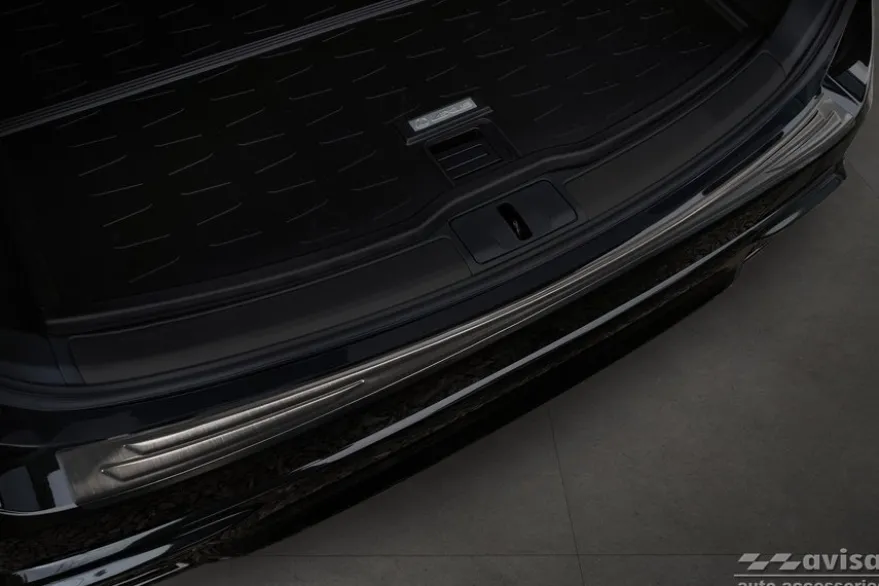 Lastskydd Rostfri Borstad Metall Svart Lexus RX V 2022->