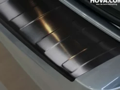 Lastskydd Rostfri Borstad Metall Svart Skoda SUPERB III Sedan 2015->