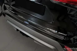 Lastskydd Rostfri Borstad Metall Svart Toyota Highlander IV XU70 2019-><noscript><img width=