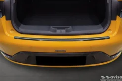 Lastskydd Rostfri Borstad metall Svart Toyota Prius V 2023-><noscript><img width=