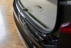 Lastskydd Rostfri Borstad Metall Svart Volvo XC90 II 2015->