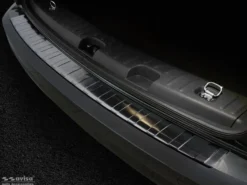 Lastskydd Rostfri Borstad Metall Svart VW Caddy 2003-2020