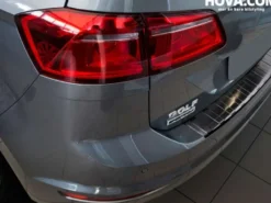 Lastskydd Rostfri Borstad Metall Svart VW Golf Sportsvan 2014-><noscript><img width=