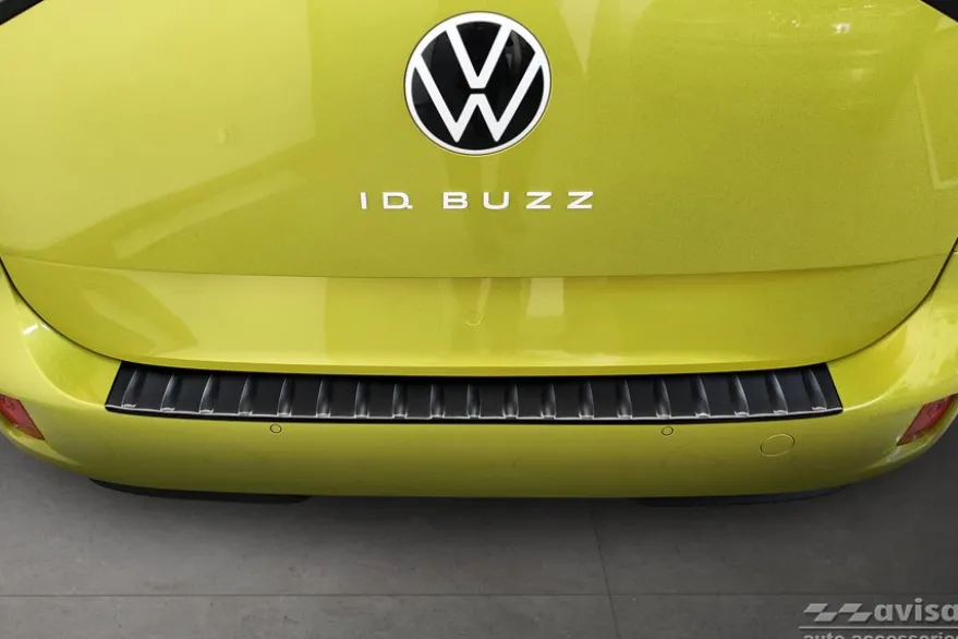 Lastskydd Rostfri Borstad Metall Svart VW ID.BUZZ 2022->