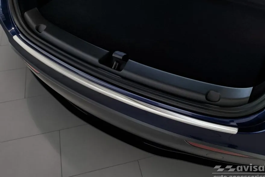 Lastskydd Rostfri Borstad Metall Tesla Model Y 2020->