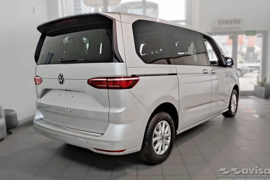 Lastskydd Rostfri Borstad Metall VW Multivan T7 2021->