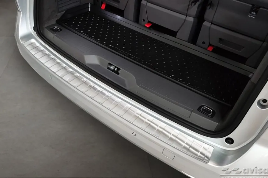 Lastskydd Rostfri Borstad Metall VW Multivan T7 2021->