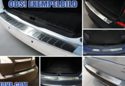 Lastskydd Rostfri Borstad Metall VW Passat 3C (B7/3C) Sedan 2011-2014