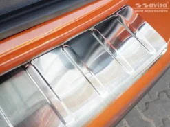 Lastskydd Rostfri Borstad Metall VW T-Cross 2018->