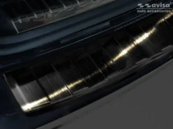 Lastskydd Rostfri Borstad Svart Metall Audi A6 C8 Avant 2018-2025
