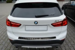 Lastskydd Rostfri Borstad Svart Metall Bmw X1 F48 2015-2022