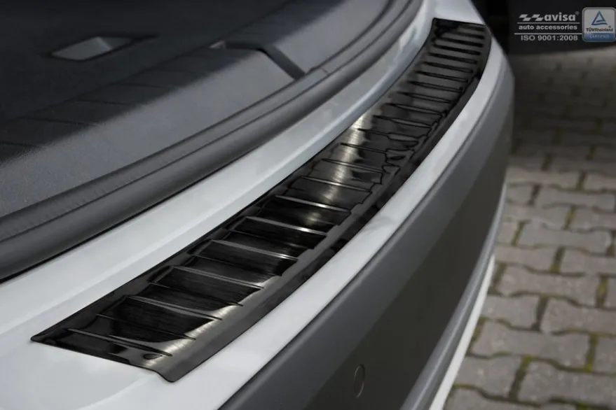 Lastskydd Rostfri Borstad Svart Metall Bmw X1 F48 2015-2022