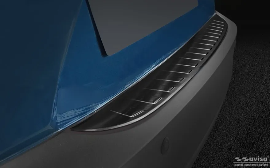 Lastskydd Rostfri Borstad Svart Metall Mazda Cx-3 2015->