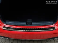 Lastskydd Rostfri Borstad Svart Metall Mercedes A-Klass W177 2018-2023