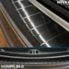 Lastskydd Rostfri Borstad Svart Metall Toyota Avensis III Combi 2015->