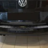 Lastskydd Rostfri Borstad Svart Metall Volkswagen Touran III 2015->