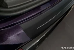 Lastskydd Rostfri Matt Svart Metall Audi Q4 E-Tron 2021->