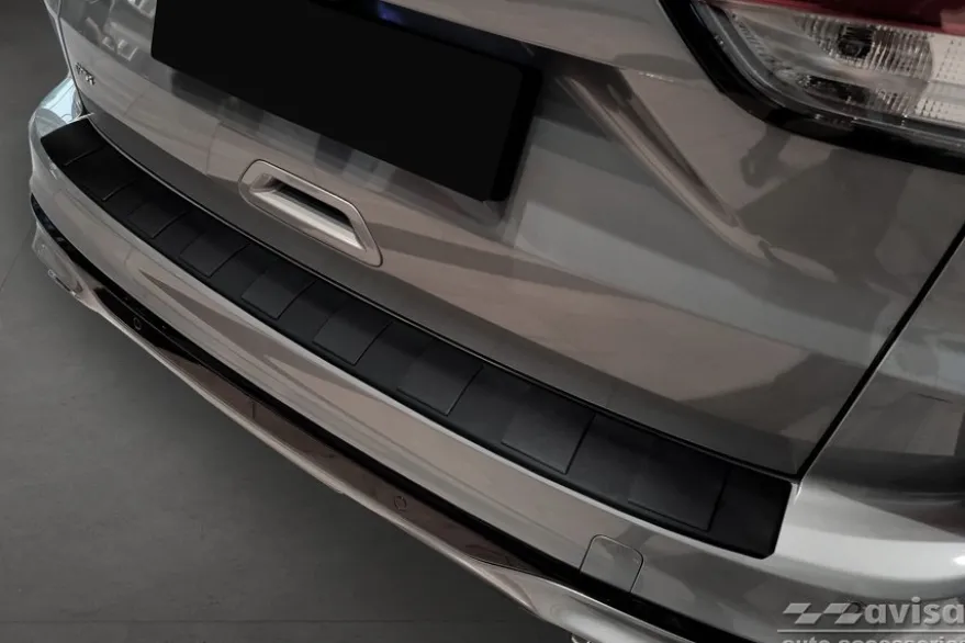 Lastskydd Rostfri Matt Svart Metall Ford Kuga III 2019->