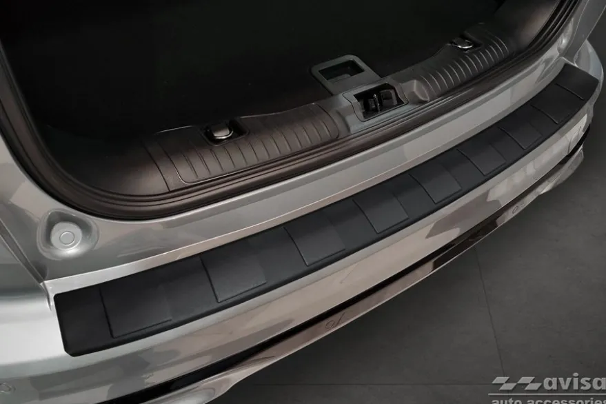 Lastskydd Rostfri Matt Svart Metall Ford Kuga III 2019->