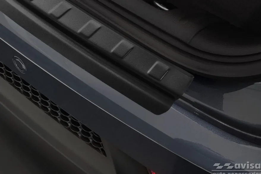 Lastskydd Rostfri Matt Svart Metall Jeep Compass II 2017-2025