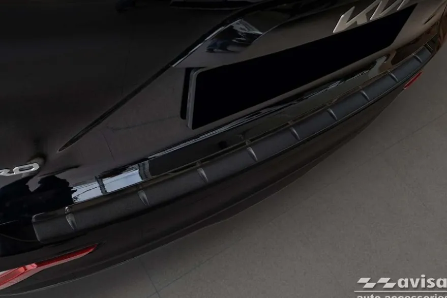 Lastskydd Rostfri Matt Svart Metall Kia Niro II 2022->